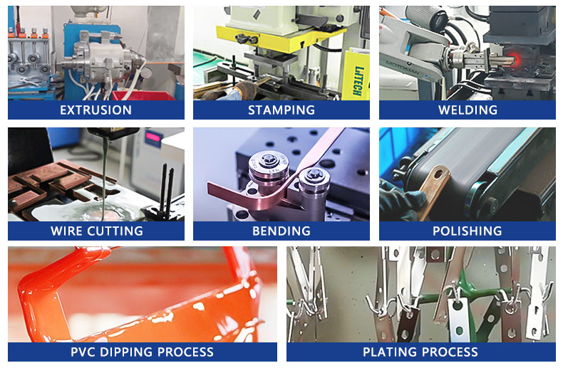 Custom Busbar Manufacturing Process Display